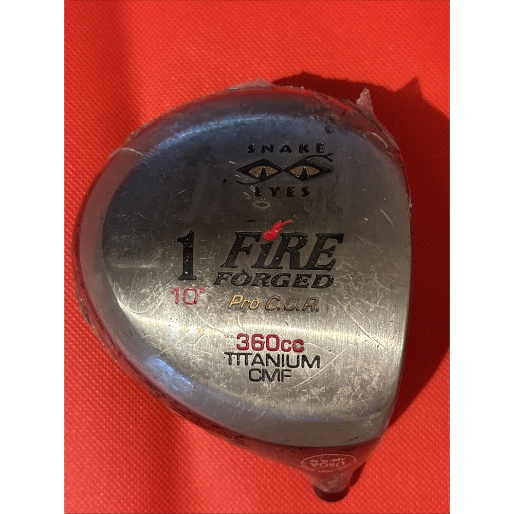 SNAKE EYES FIRE FORGED #1 DRIVER 10* 360CC - Head Only